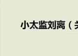 小太监刘离（关于小太监刘离介绍）