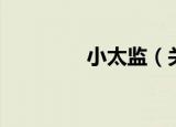 小太监（关于小太监介绍）
