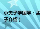 小夫子学国学：孟子（关于小夫子学国学：孟子介绍）