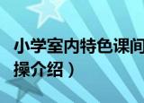 小学室内特色课间操（关于小学室内特色课间操介绍）