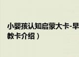 小婴孩认知启蒙大卡-早教卡（关于小婴孩认知启蒙大卡-早教卡介绍）