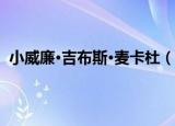 小威廉·吉布斯·麦卡杜（关于小威廉·吉布斯·麦卡杜介绍）