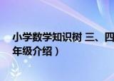 小学数学知识树 三、四年级（关于小学数学知识树 三、四年级介绍）
