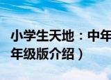小学生天地：中年级版（关于小学生天地：中年级版介绍）