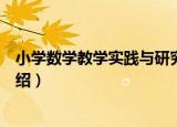 小学数学教学实践与研究（关于小学数学教学实践与研究介绍）