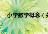 小学数学概念（关于小学数学概念介绍）