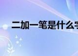 二加一笔是什么字（开加一笔是什么字）
