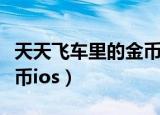 天天飞车里的金币可以买什么（天天飞车刷金币ios）