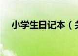 小学生日记本（关于小学生日记本介绍）