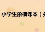 小学生象棋课本（关于小学生象棋课本介绍）