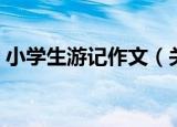 小学生游记作文（关于小学生游记作文介绍）