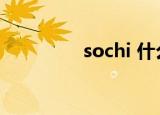 sochi 什么城市（sochi）