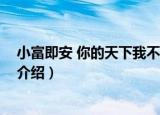 小富即安 你的天下我不要（关于小富即安 你的天下我不要介绍）