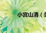 小宫山清（关于小宫山清介绍）