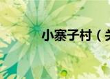 小寨子村（关于小寨子村介绍）