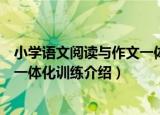 小学语文阅读与作文一体化训练（关于小学语文阅读与作文一体化训练介绍）
