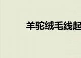 羊驼绒毛线起球吗（羊驼绒毛线）
