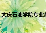 大庆石油学院专业都有什么（大庆石油学院）