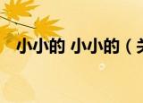 小小的 小小的（关于小小的 小小的介绍）