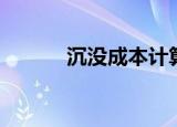 沉没成本计算公式（沉没成本）