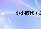 小小时代（关于小小时代介绍）