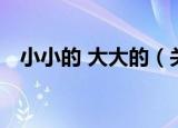 小小的 大大的（关于小小的 大大的介绍）