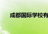 成都国际学校有哪些（成都国际学校）