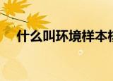 什么叫环境样本核酸阳性（什么叫环境）