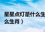 星星点灯是什么生肖打一生肖（星星点灯是什么生肖）