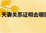 夫妻关系证明去哪里开（关系证明去哪里开）
