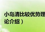 小岛清比较优势理论（关于小岛清比较优势理论介绍）