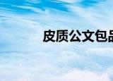 皮质公文包品牌（公文包品牌）