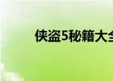 侠盗5秘籍大全代码（侠盗5秘籍）