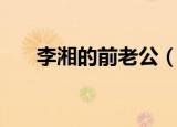 李湘的前老公（李湘前老公评价李湘）