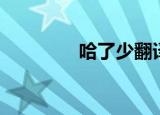 哈了少翻译（哈拉少翻译）
