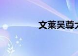 文莱吴尊大伯（文莱吴尊）