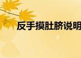 反手摸肚脐说明腰小吗（反手摸肚脐）