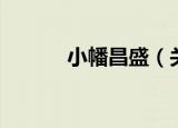 小幡昌盛（关于小幡昌盛介绍）