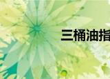 三桶油指什么（三桶油）