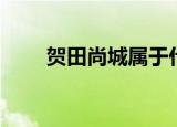 贺田尚城属于什么社区（贺田尚城）