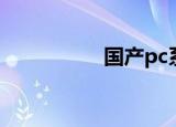 国产pc系统（pc系统）