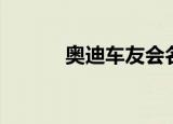 奥迪车友会名字（奥迪车友会）