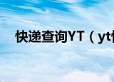 快递查询YT（yt快递单号查询自动查询）