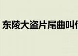 东陵大盗片尾曲叫什么名字（东陵大盗插曲）