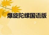 爆旋陀螺国语版（爆旋陀螺第一部粤语）