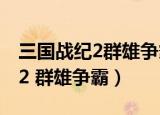 三国战纪2群雄争霸马超武器拿法（三国战记2 群雄争霸）