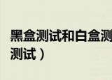 黑盒测试和白盒测试的区别（黑盒测试和白盒测试）