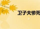 卫子夫惨死（卫子夫怎么死）