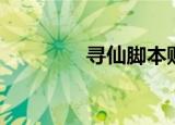 寻仙脚本购买（寻仙脚本）