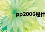 pp2006是什么意思（pp2006）